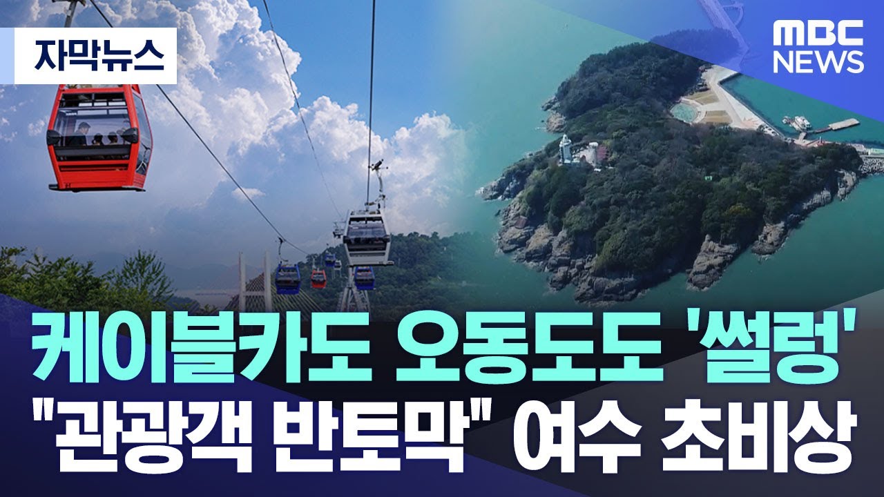 [자막뉴스] 케이블카도 오동도도 '썰렁'..