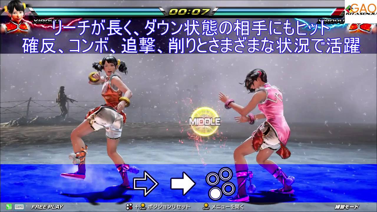 シャオユウ全技集＋コンボ