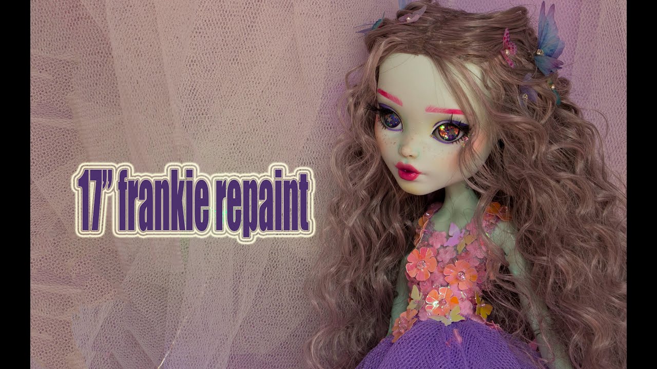 17 '' Frankie Repaint with Inset Eyes