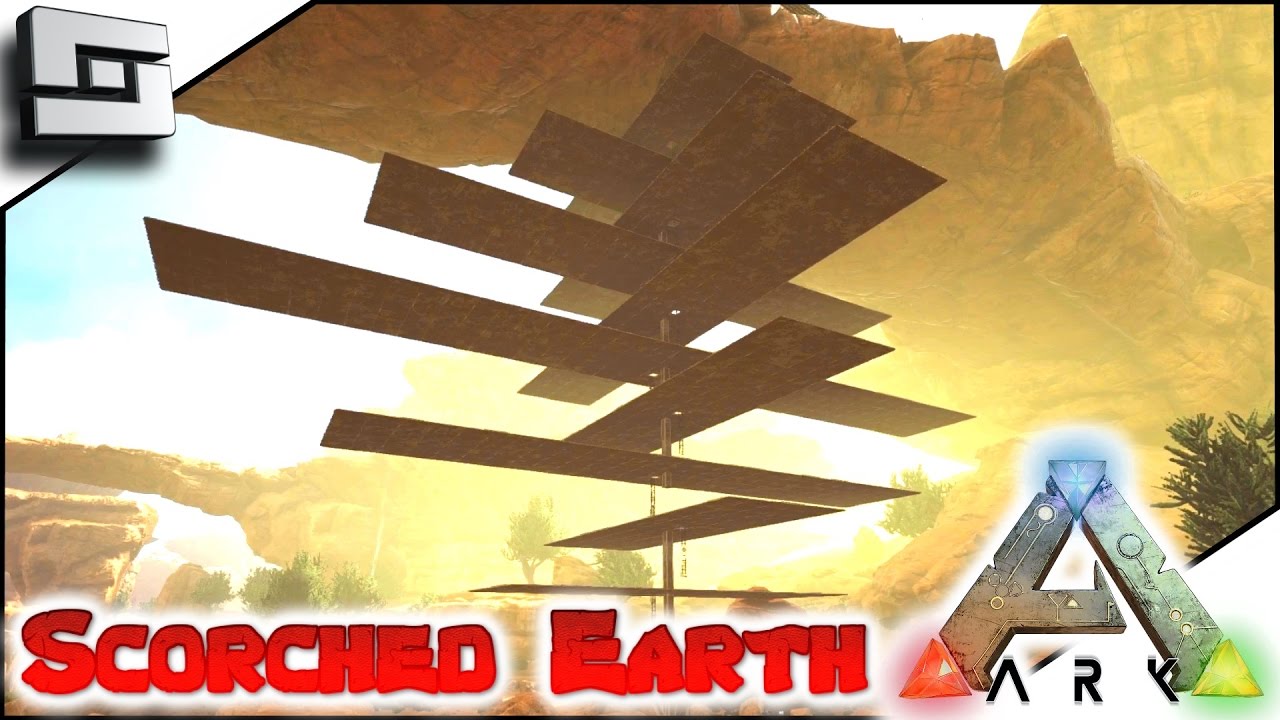 MODDED ARK: Scorched Earth - EPIC BASE BEGINS! E19 ( Ark Survival Evolved Gameplay )