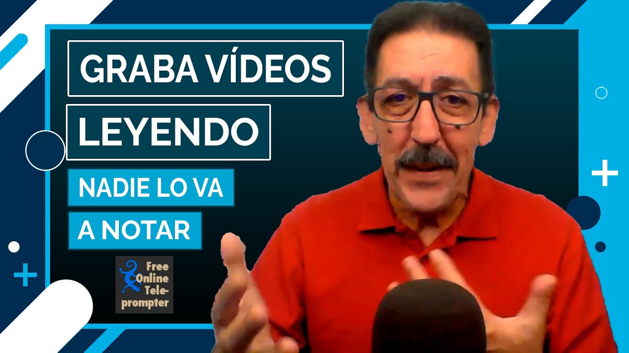 Como grabar un video leyendo sin que se note | eMarketerSocial