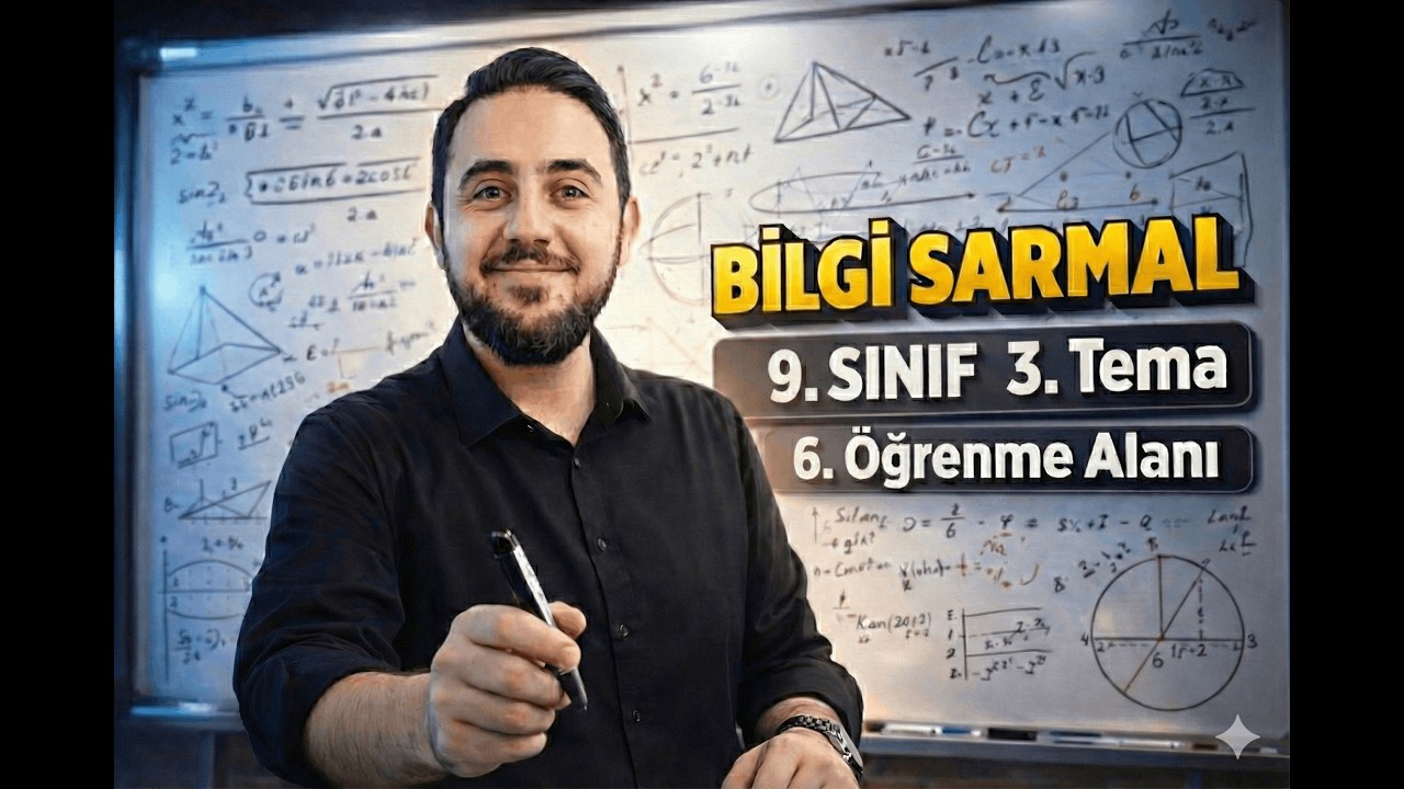 2025-26 Bilgi Sarmal 9. Sınıf Matematik | 3. Tema 6. Öğrenme Alanı (syf 194-195)