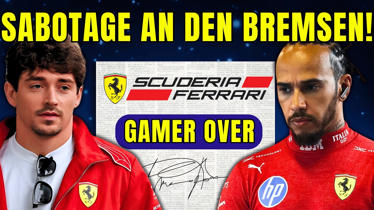 Was gerade mit den Bremsen von Ferrari PASSIERT IST, hat das Team VÖLLIG SCHOCKIERT!