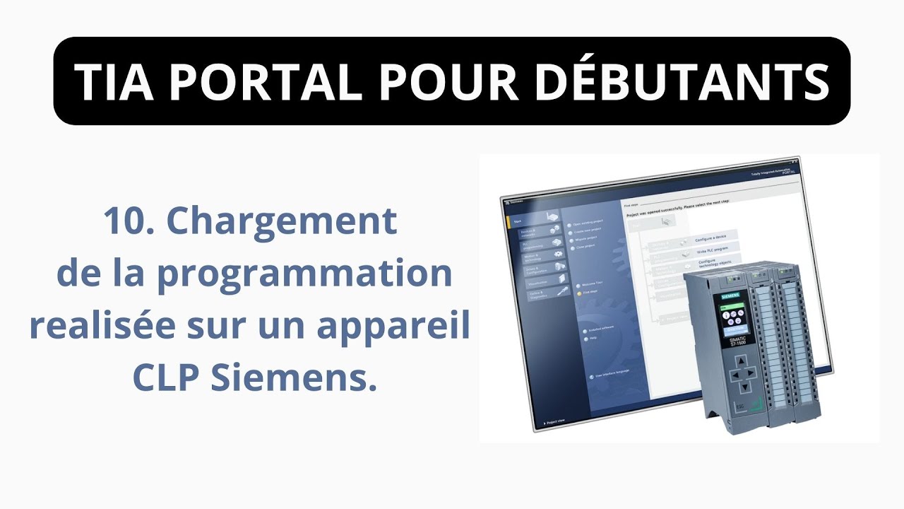 10  Chargement de la programmation realisée sur un appareil CLP Siemens