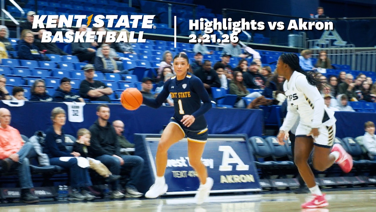 Kent State Women's Basketball vs. The School Down the Road 2.21.26 | Highlights