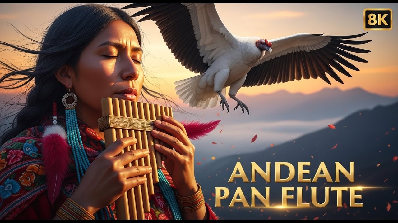 Andean Healing Spirits: ANDEAN PAN FLUTE 🌿 Meditation Stres - Leo Rojas & Zamfir