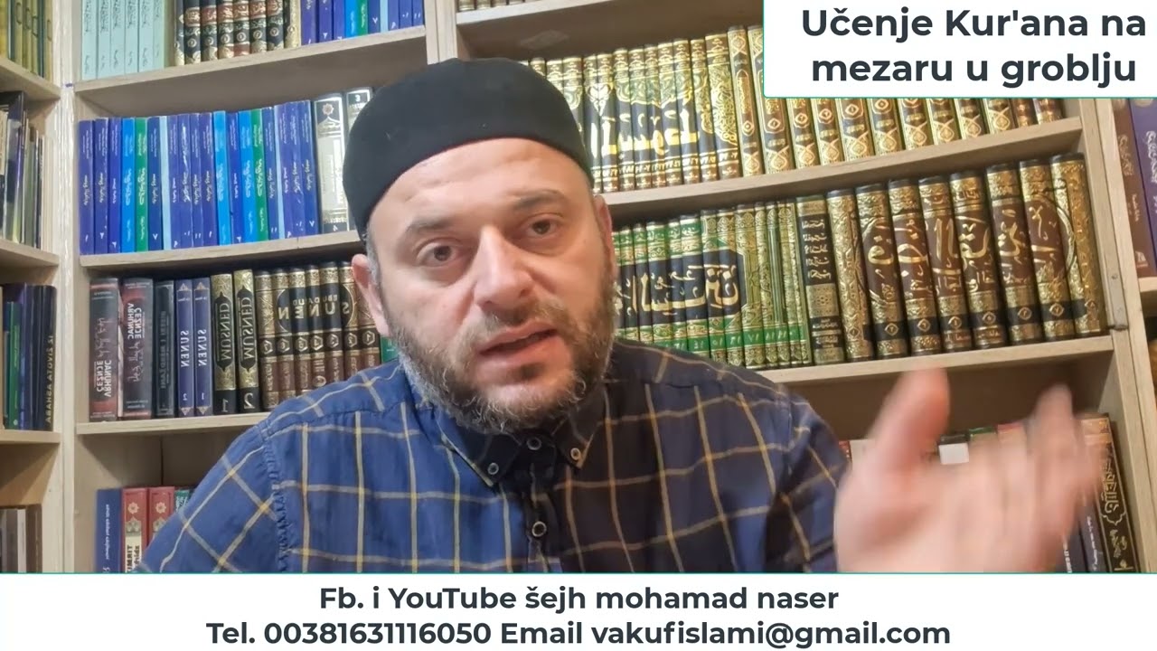 Učenje Kur'ana na mezaru u groblju