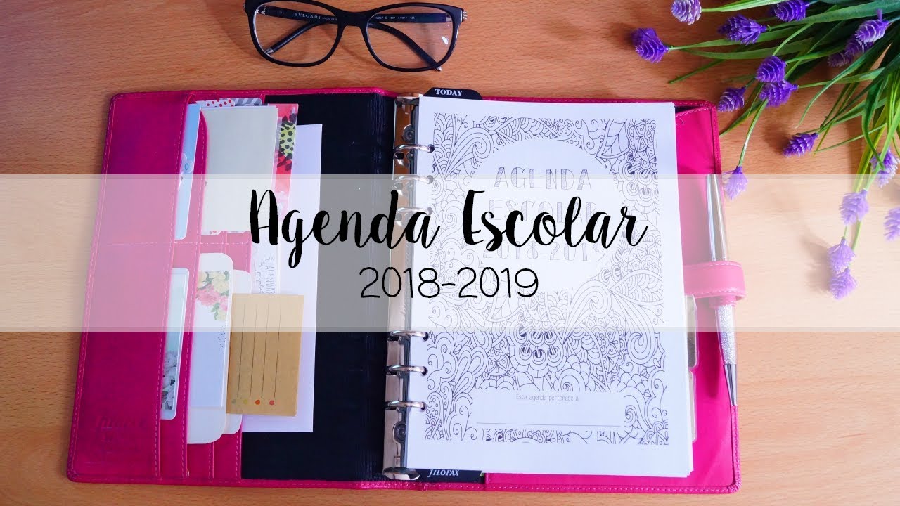 Nueva Agenda Escolar 2018-2019 | Julieta Jareda