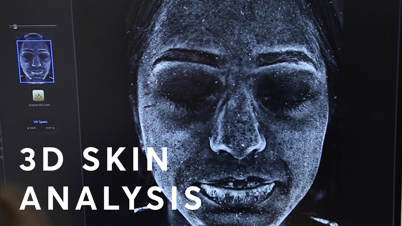 3D Skin Analysis in London -  Complexion Analysis System