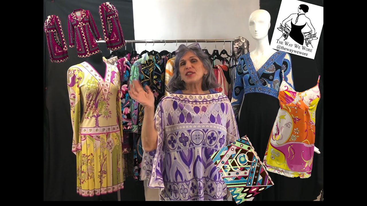Emilio Pucci: Master Print Fashion Designer  (Vintage, Designer, Luxury, Sustainable, Fashion, Haul)