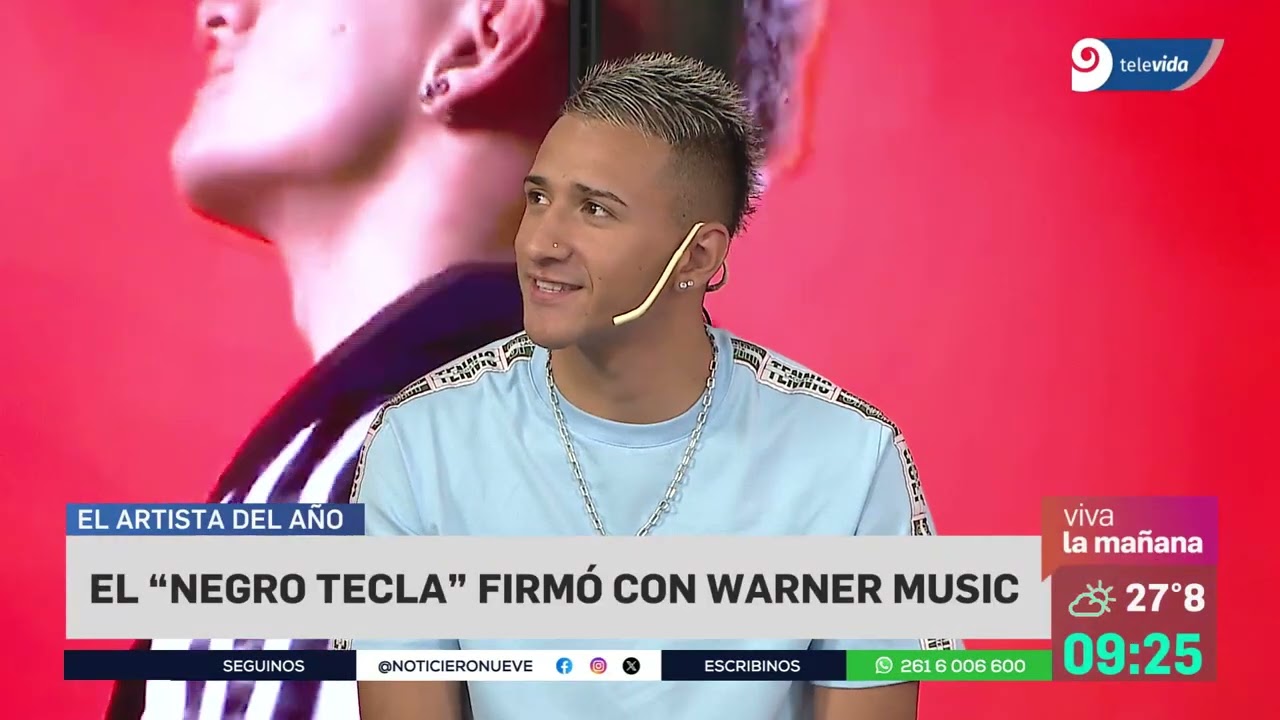 Chicho y el “Negro Tecla” en VLM: El mendocino que la rompe en la cumbia