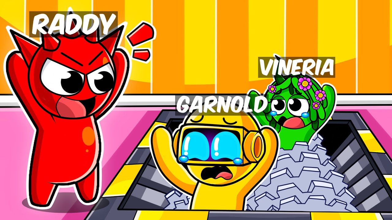 Luchas EXTREMAS con Mis AMIGOS SPRUNKI en Gang Beasts!