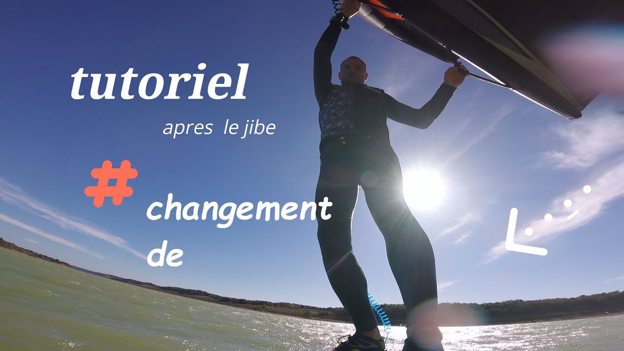 wingfoil le changement de pied