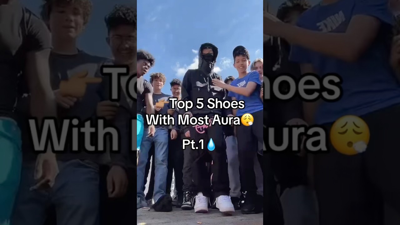 Top 5 Shoes With Most Aura.😍