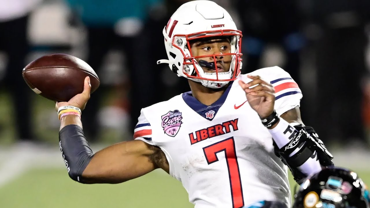 The Most Dangerous Quarterback in the Nation ⚠️ Malik Willis 2020 Liberty Highlights🗽 || HD