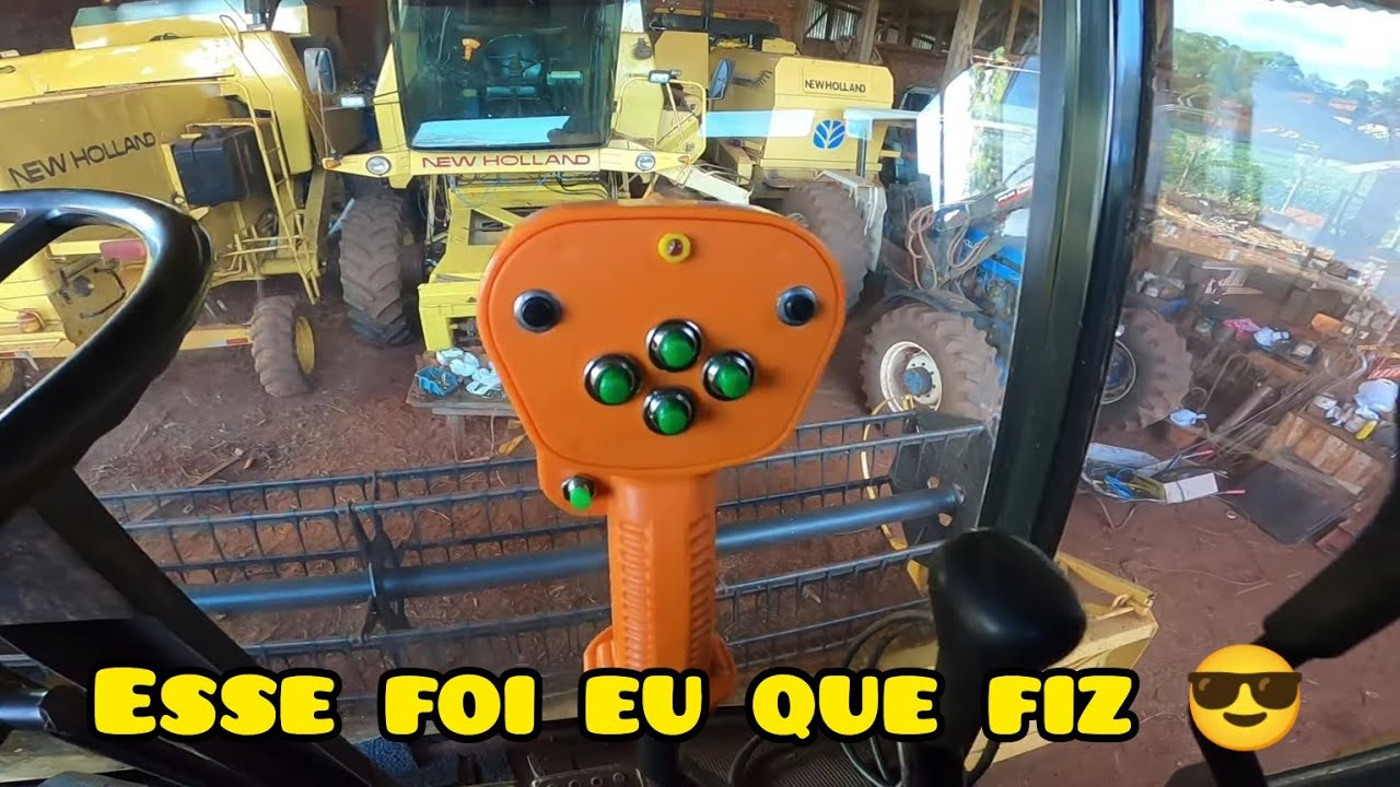 Montando um Manche na 8055  Alavanca Multi Função