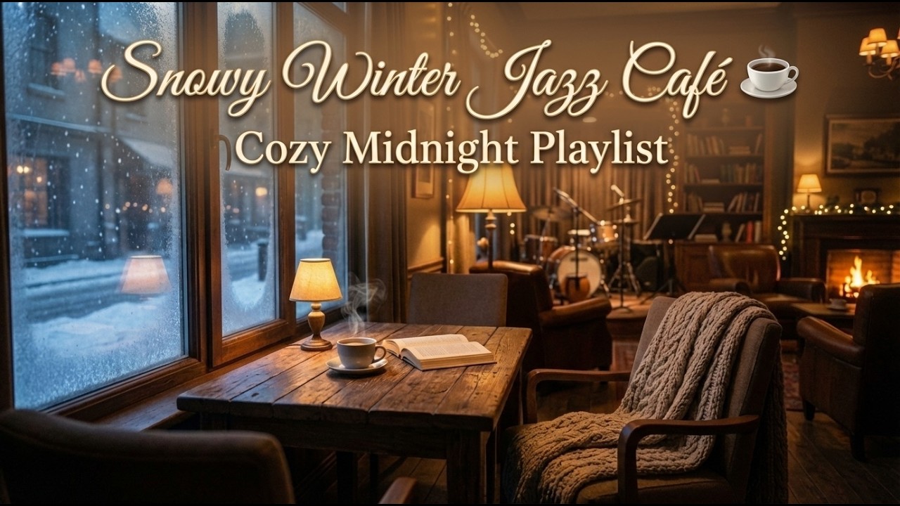 🎶 Midnight Jazz 1964 Café  15 Winter Night Melodies on Loop