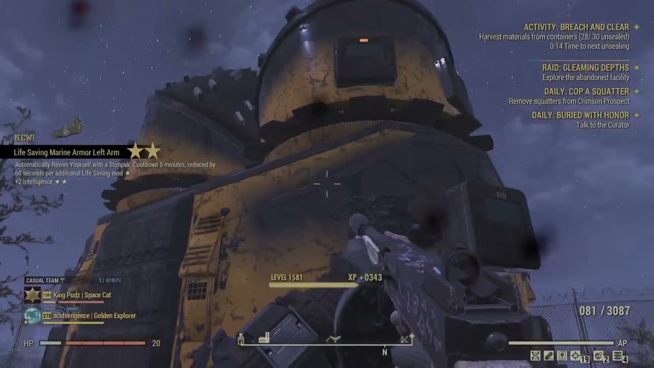 Invaders From Beyond| New Season + Bigfoot | Fallout76 | Fallout For Hope | Raising Money For St Jud