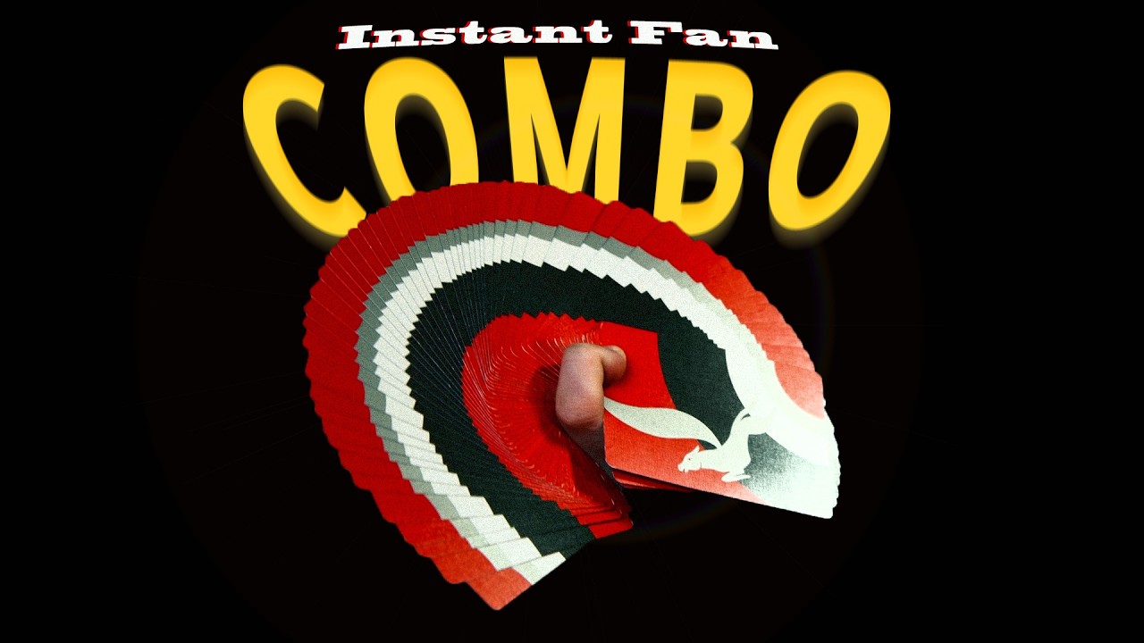 Instant Fan Combo Tutorial (THE cardistry move you might looking for)