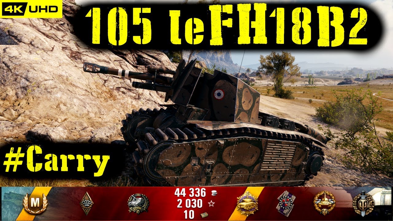 World of Tanks 105 leFH18B2 Replay - 11 Kills 3.2K DMG(Patch 1.5.1)