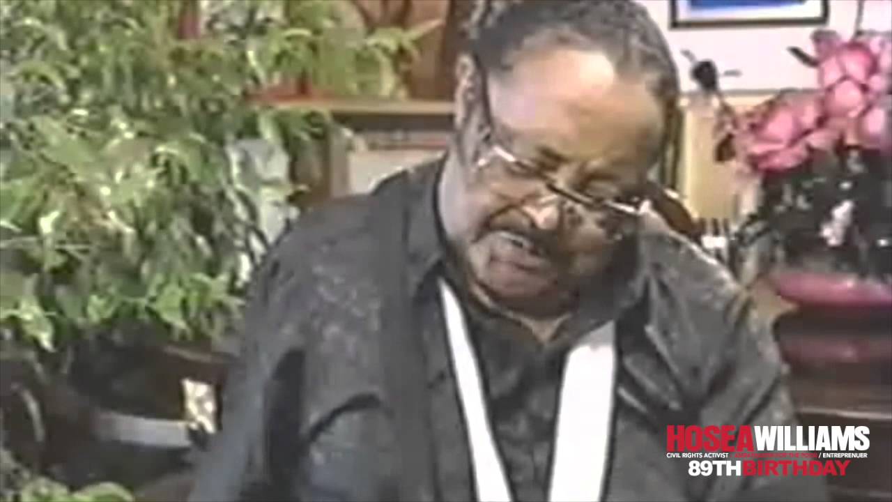 Hosea Williams In His Own Words Part TWO