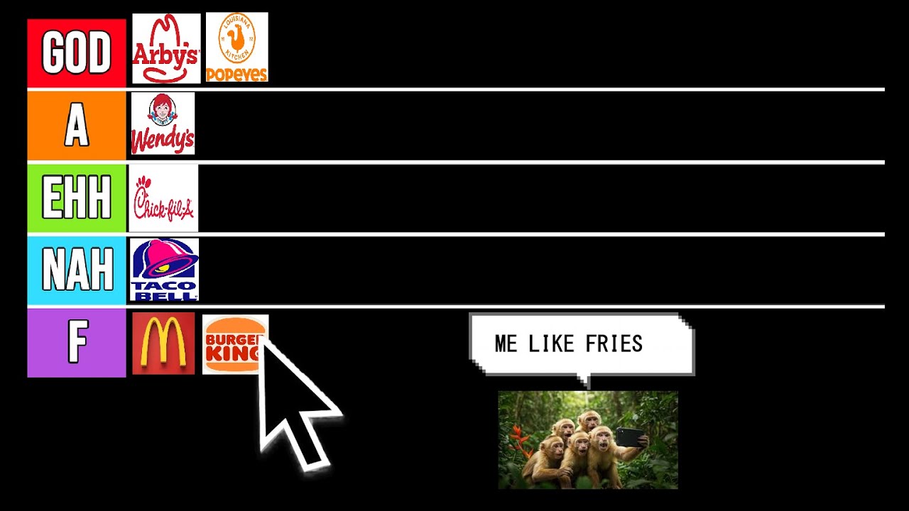 5 Idiots Rank Fast Food...