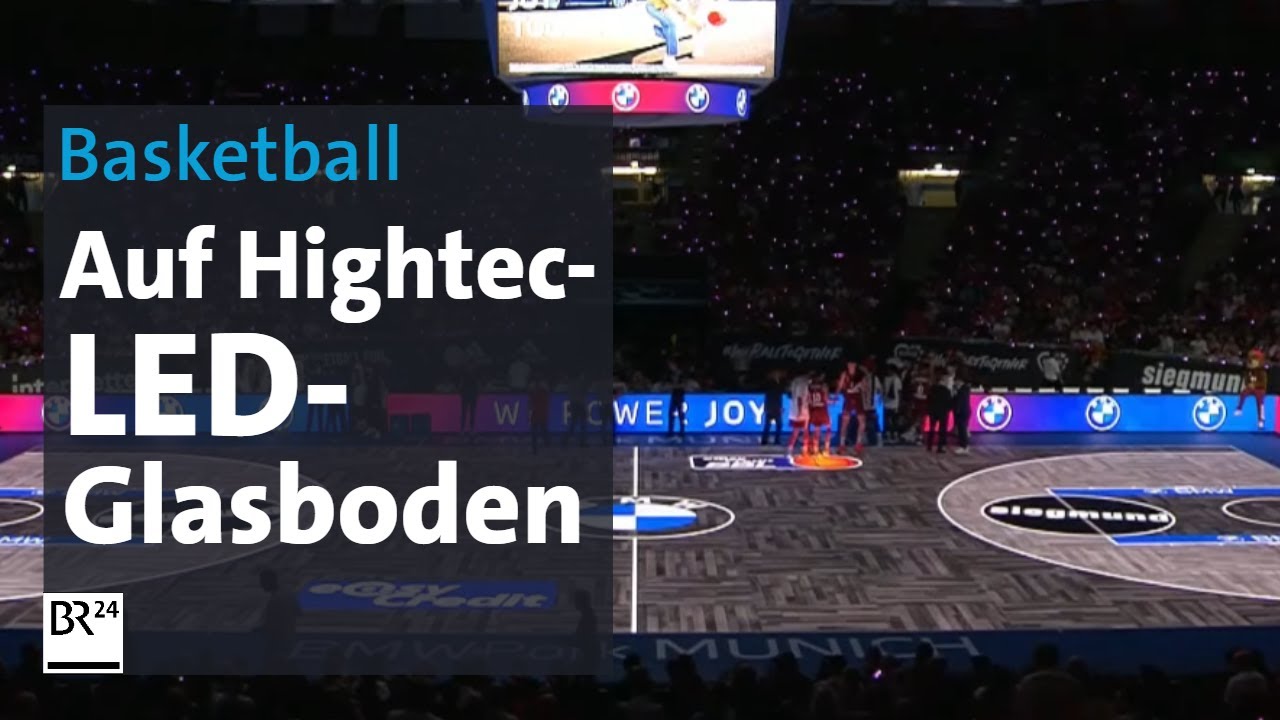 Neuer Basketball-Boden: Wenn der Boden jubelt | Abendschau | BR24