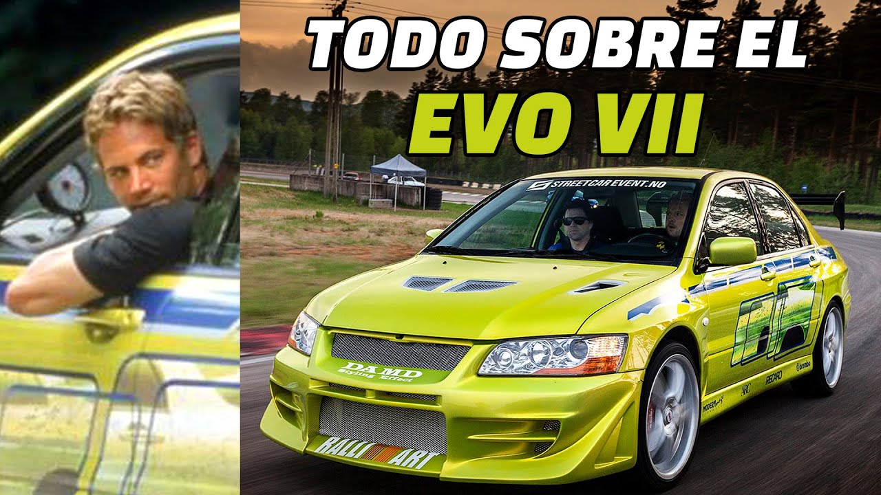 ESTE ES EL EVO VII DE BRIAN O'CONNER (PAUL WALKER) EN 2 FAST 2 FURIOUS (LANCER EVOLUTION VII)
