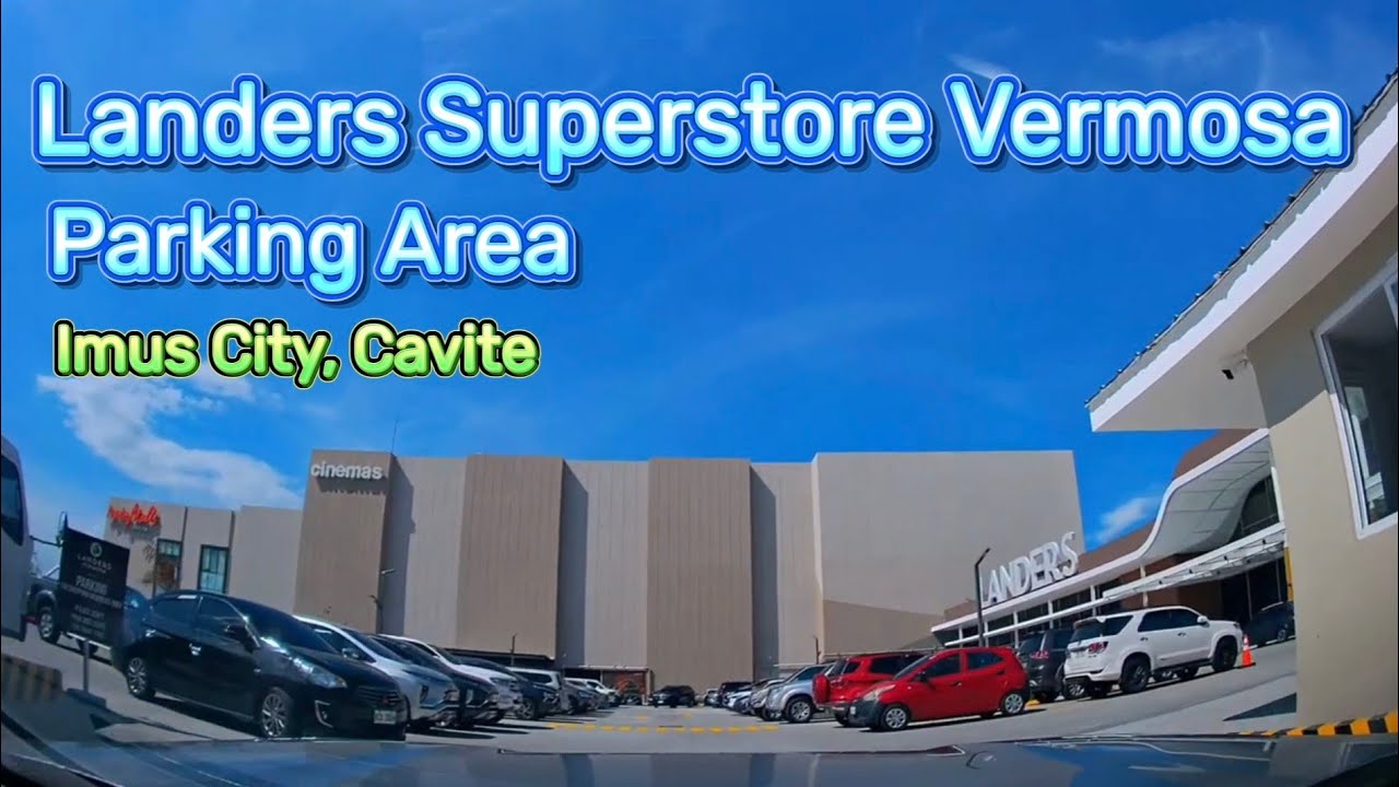 Open Canal Road to Landers Superstore Vermosa Parking Area | POV