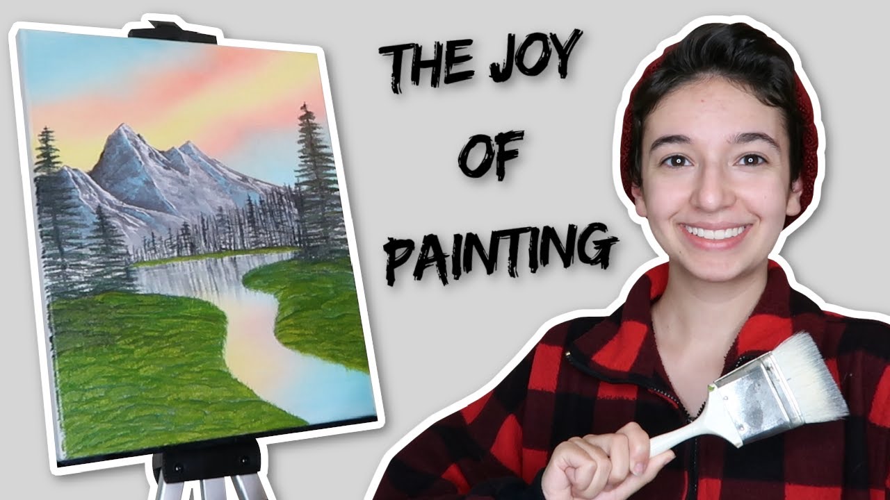 I Tried Following Another Bob Ross Painting Tutorial | The Joy Of Painting