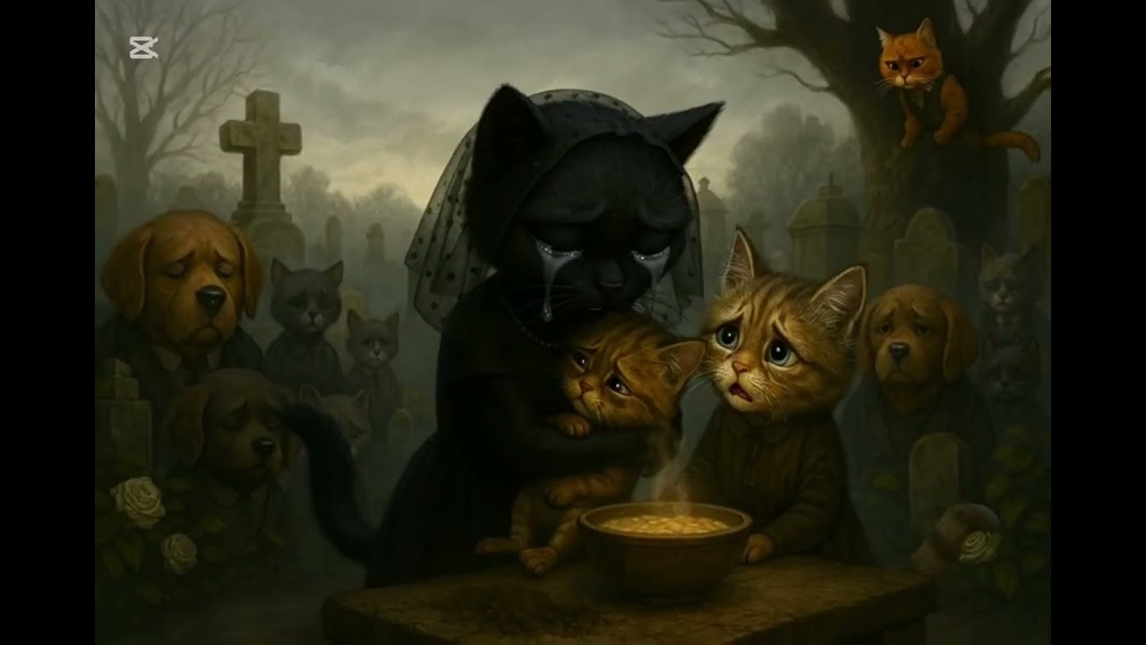 Drama between innocent dog and cheating cat wife