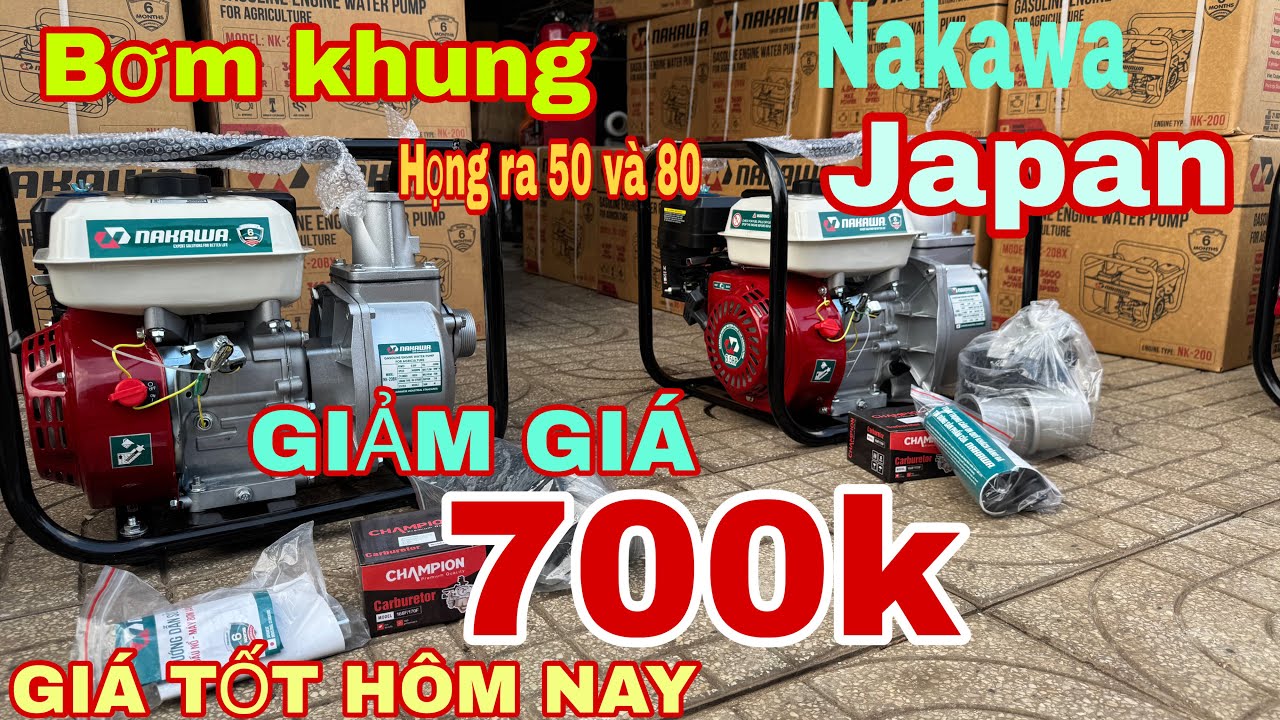 🔴🔴🔴🔴🔴 máy bơm nước khung họng 50 và 80 chưa bao giờ mua dễ giàng như hôm nay 