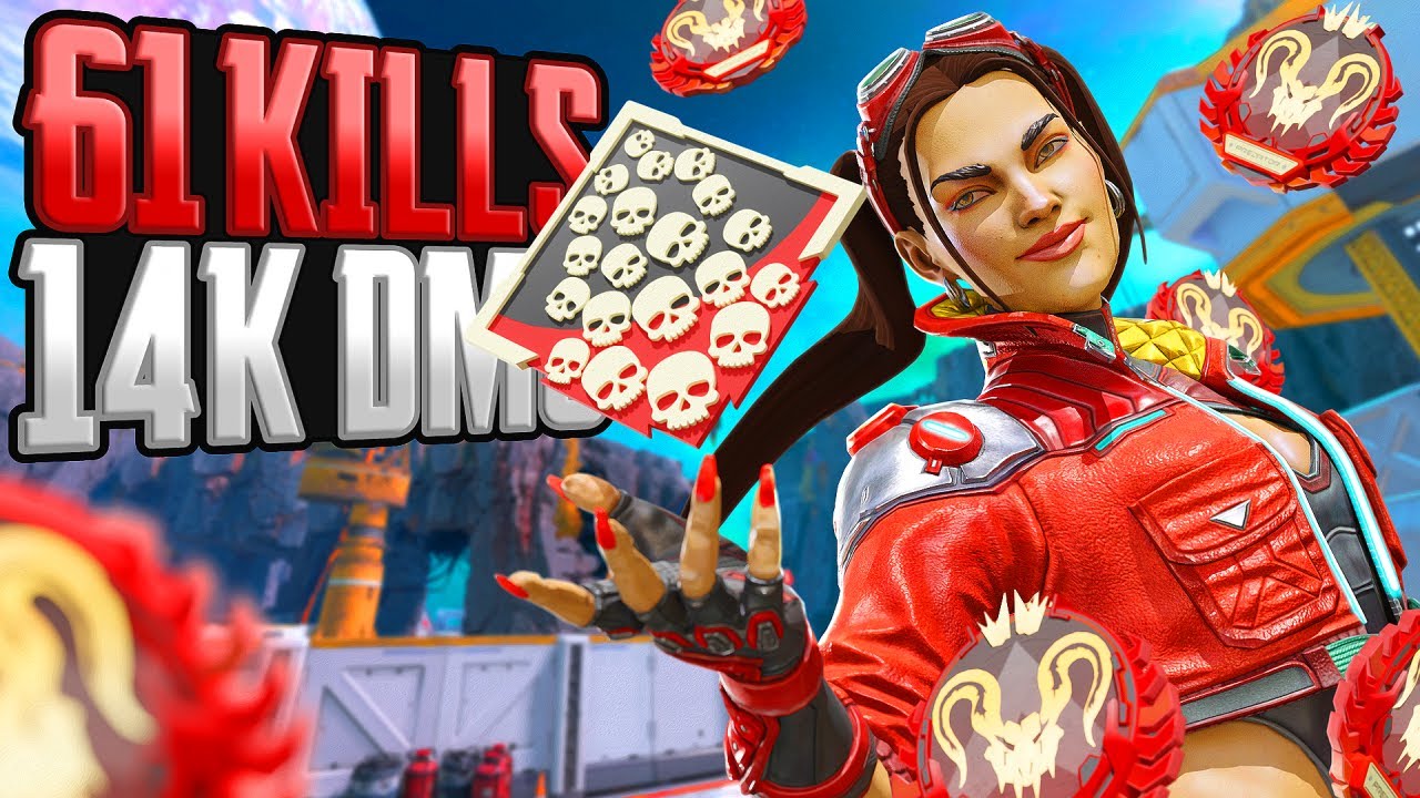 БЕЗУМНЫЙ Лоба 61 УБИЙСТВО и 14 000 урона Геймплей Apex Legends