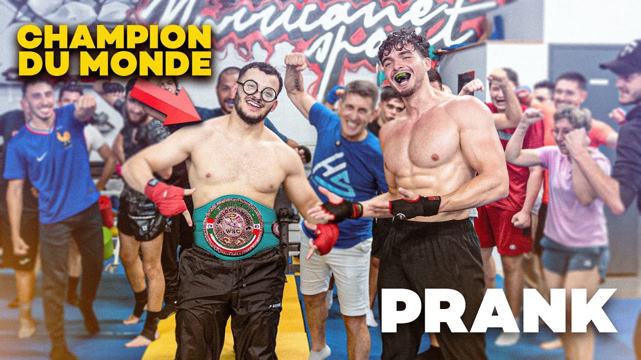 JE PRANK MON CLUB DE BOXE avec SOULEIMANE MOHAMMEDI !!!