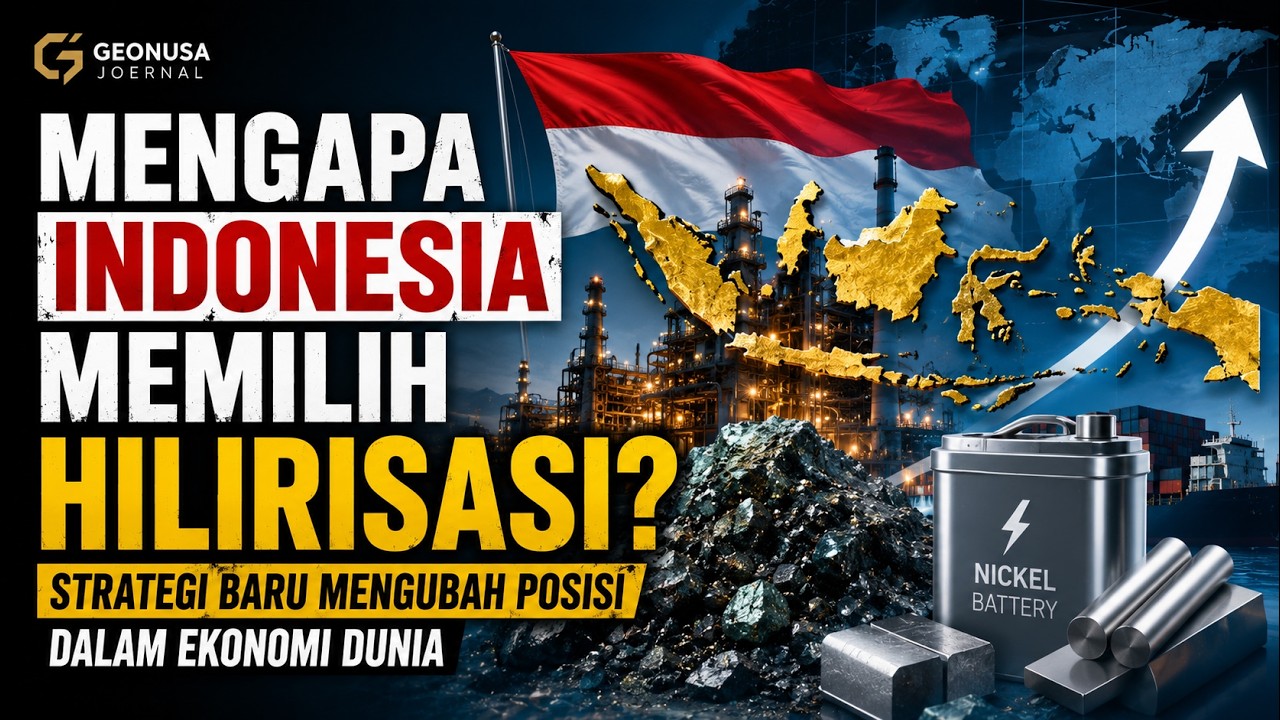 Mengapa Indonesia Memilih Hilirisasi? Strategi Baru Mengubah Posisi dalam Ekonomi Dunia