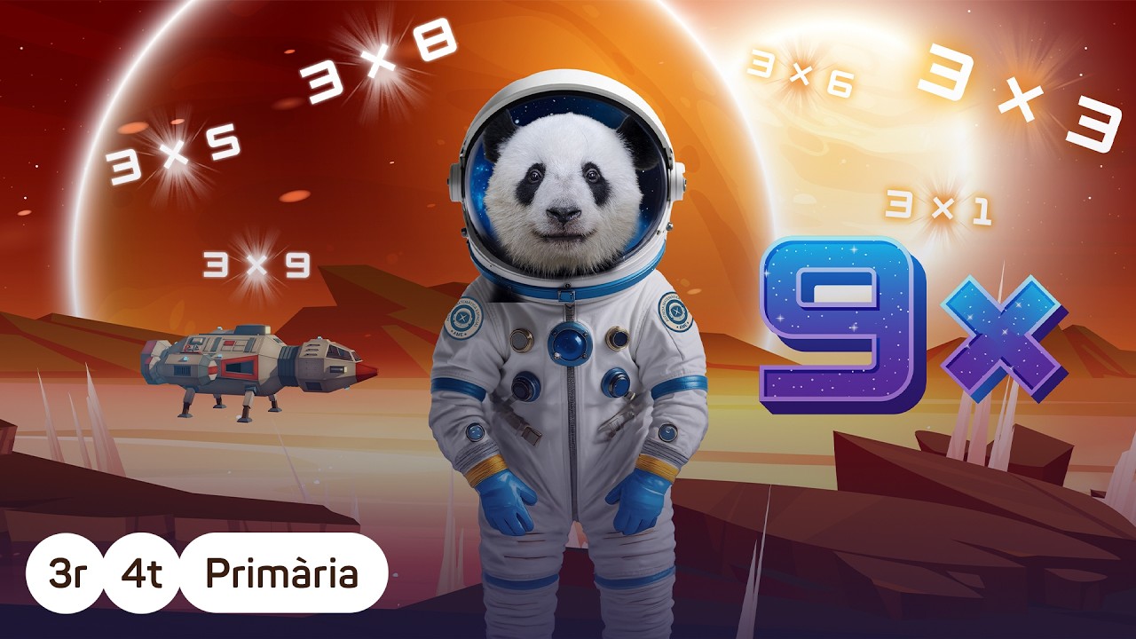 La taula del 9 | Supercampus: Matemàtiques - Les taules de multiplicar