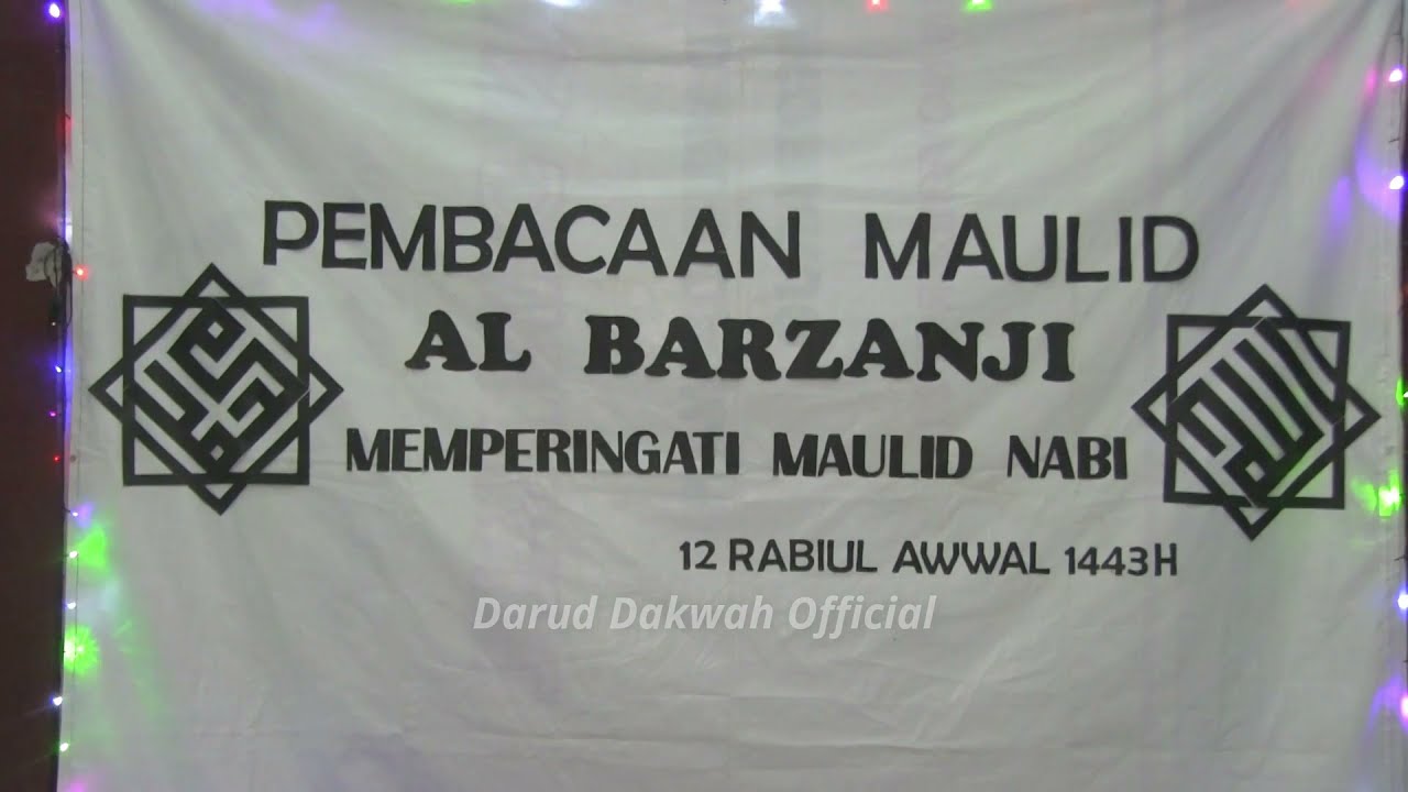 PEMBACAAN SHOLAWAT MAULID NABI MUHAMMAD SAW 18 OKTOBER 2021