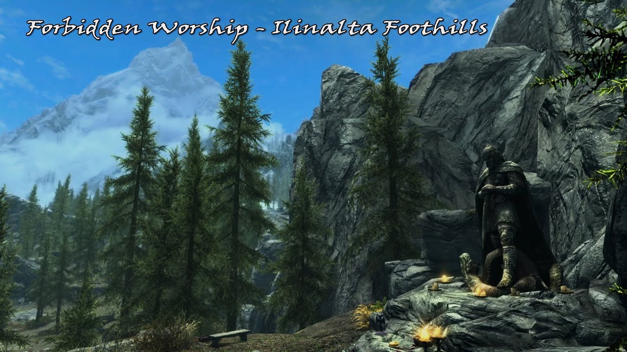 Skyrim  -  Forbidden Worship  -  Ilinalta Foothills   Ambient + Meditation