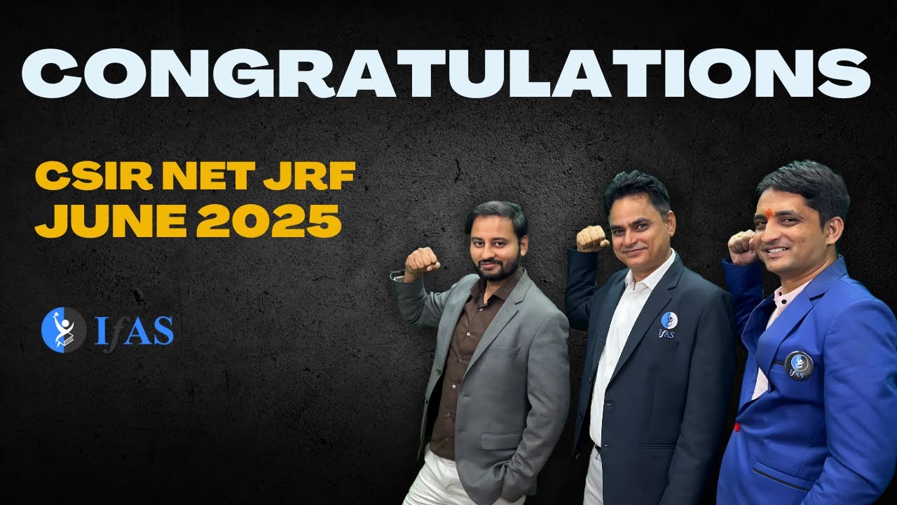🧬 Post Your Score & Cutoffs! 📊 CSIR NET JUNE 2025 Result Declared #IFASOnline