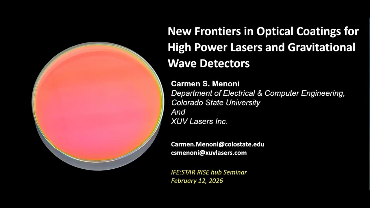 New Frontiers in Optical Coatings
