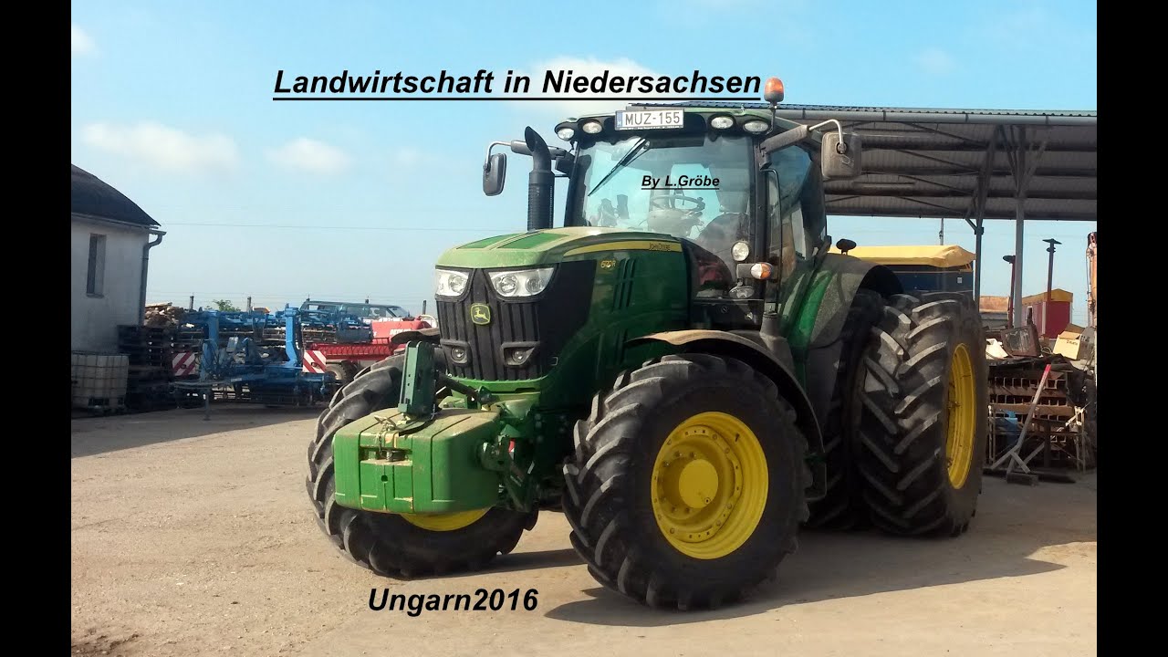 [GoPro] Landwirtschaft in Ungarn 2016 JohnDeere/Claas usw