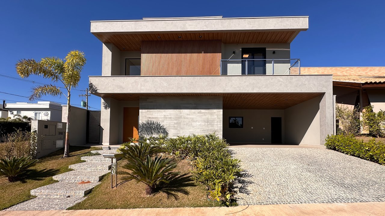 SOBRADO ALTO PADRÃO COM 4 SUITES E MUITO REQUINTE NO COND PQ DOS ALECRINS CAMPINAS-SP