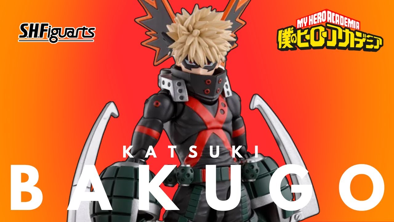 ¿Mejor que Deku? SH Figuarts Katsuki Bakugo My Hero Academia