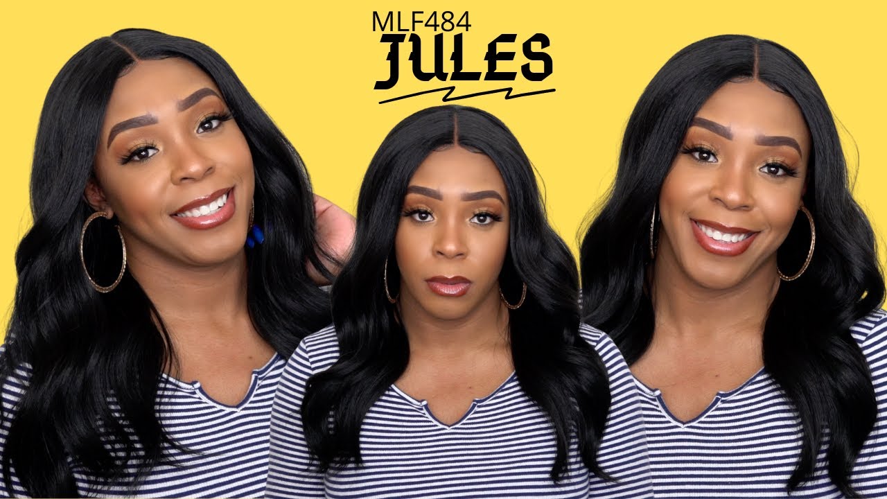 Bobbi Boss Synthetic Hair 3.5 inch Deep Part Lace Front Wig - MLF484 JULES --/ WIGTYPES.COM