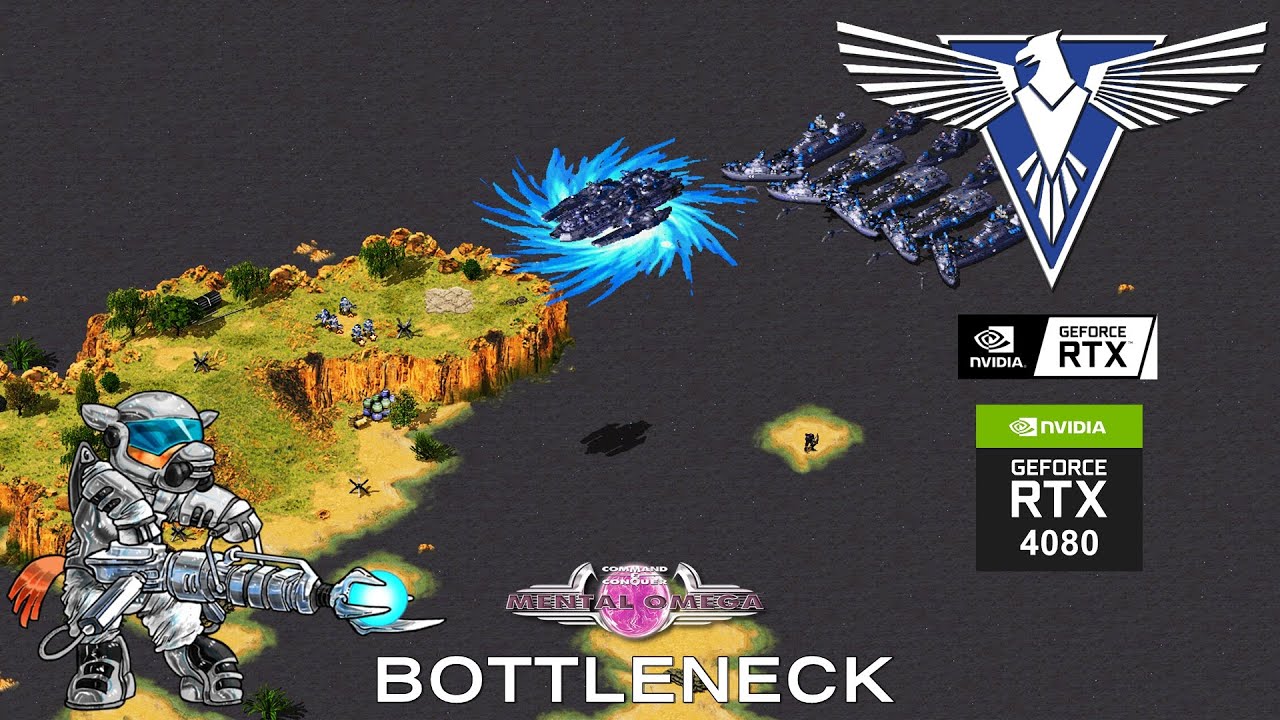 Red Alert 2 | Mental Omega 3.3.6 - Allied Mission 17 - Bottleneck - RTX 4080