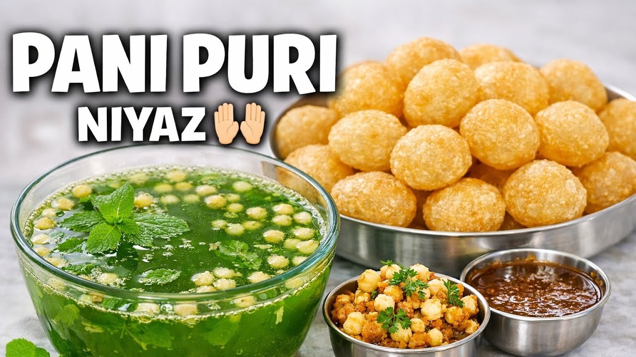 PANI PURI KI NIYAZ 🤍 | DIL SE, DUA KE SAATH 🤲