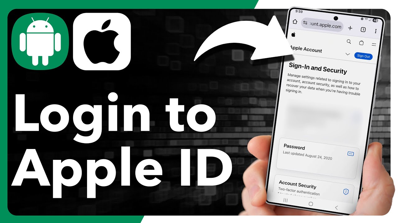 How To Login To Apple ID Account On Android
