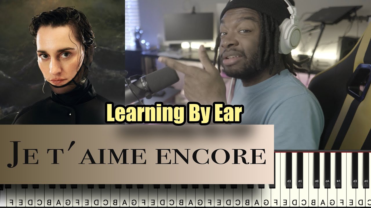 Yelle | Piano chord Tutorial | Learning By Ear | Je t'aime encore