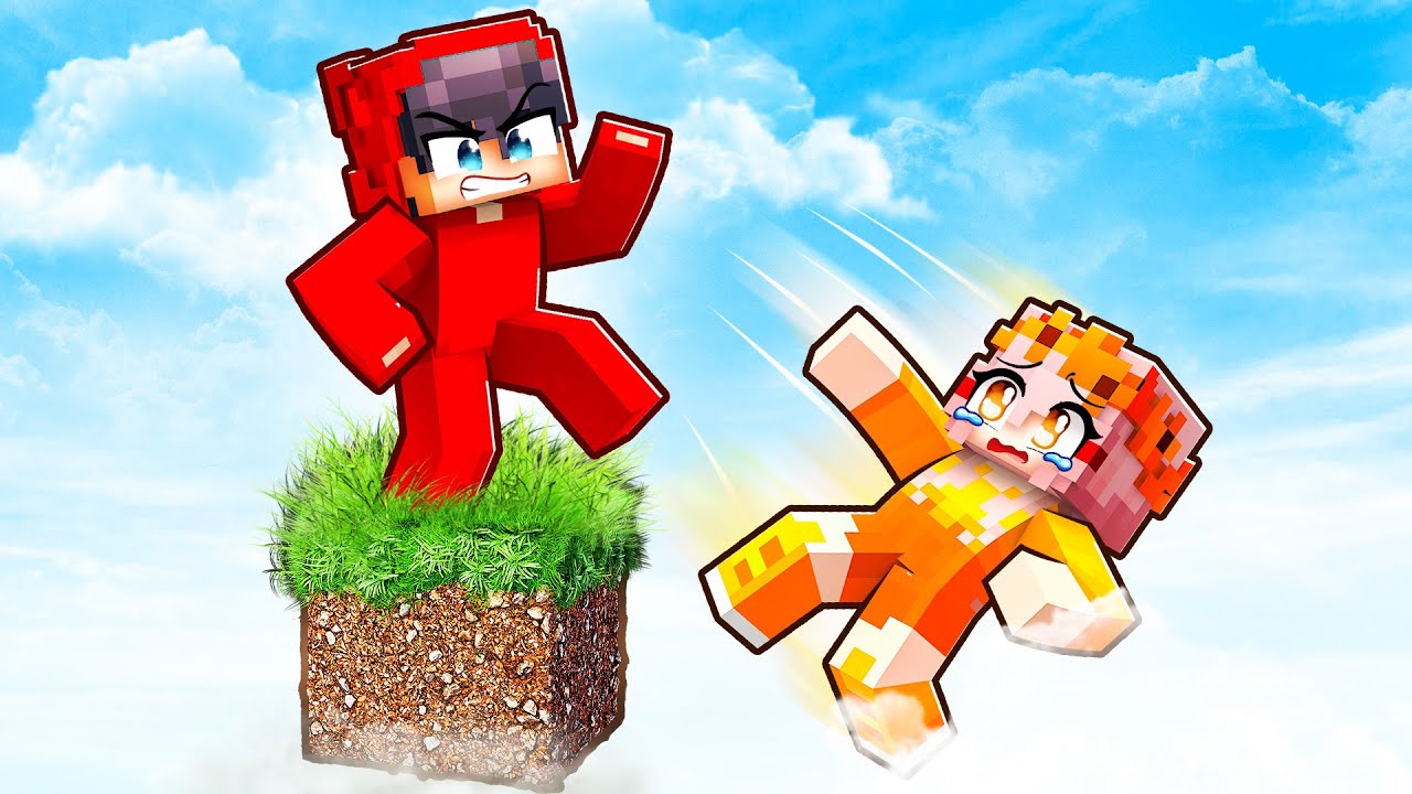 Minecraft but it’s ONE REALISTIC Block!