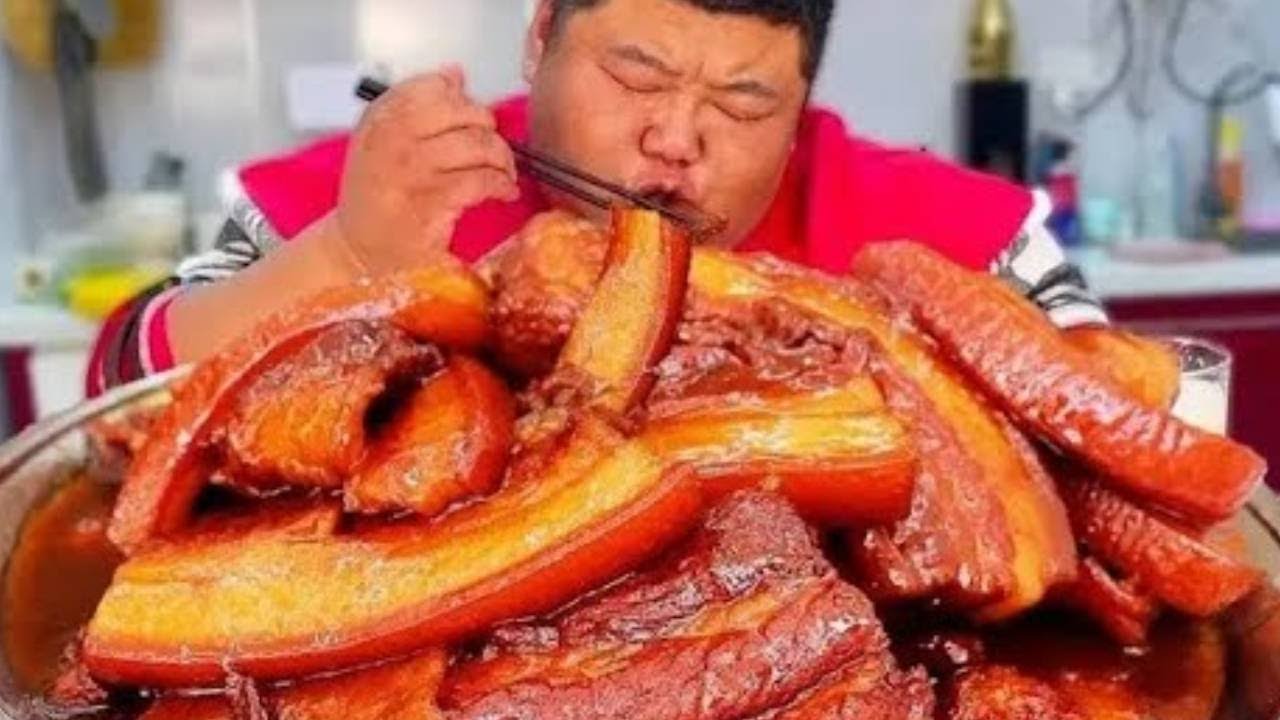 Monkey Brother made 10 pounds of pork belly into ”Bazi Rou” and it was delicious!